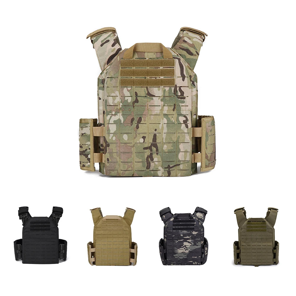 EMERSONGEARS 1000D Nylon Plate Carrier Outdoor  tactical vest Hunting Protective Adjustable MOLLE Vest