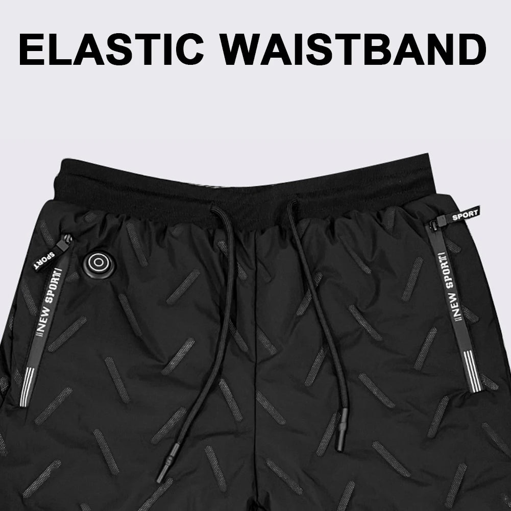Unisex Heated Thermal Pants 10 Heating Zones Electric Pants 3 Temperature Modes Waterproof Winter Electric Warmer Clothing