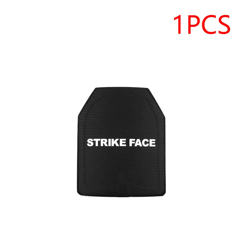 1-5PCS PE IIIA Anti Bullet Anti Stab Proof Composite Steel Plate For Tactical Safety Vest Ballistic Body Armour Board 25x30cm