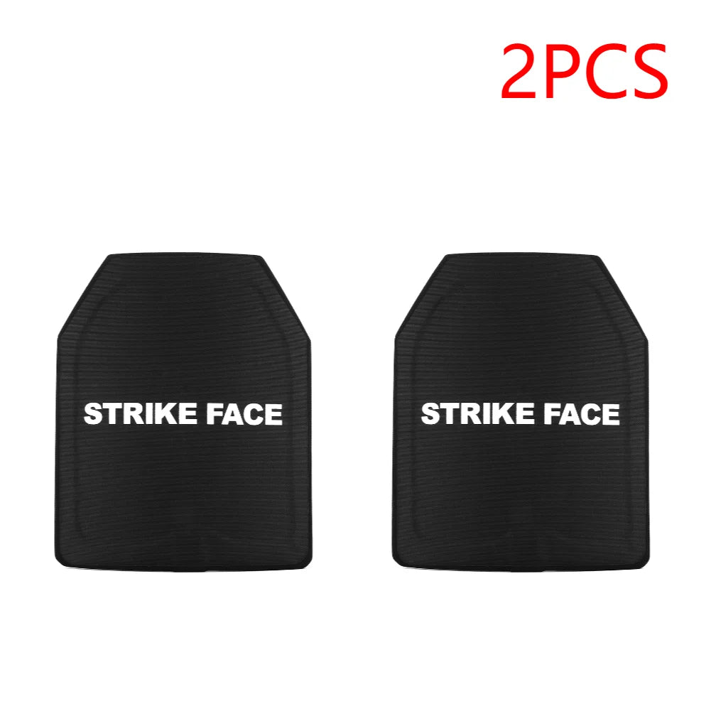 1-5PCS PE IIIA Anti Bullet Anti Stab Proof Composite Steel Plate For Tactical Safety Vest Ballistic Body Armour Board 25x30cm