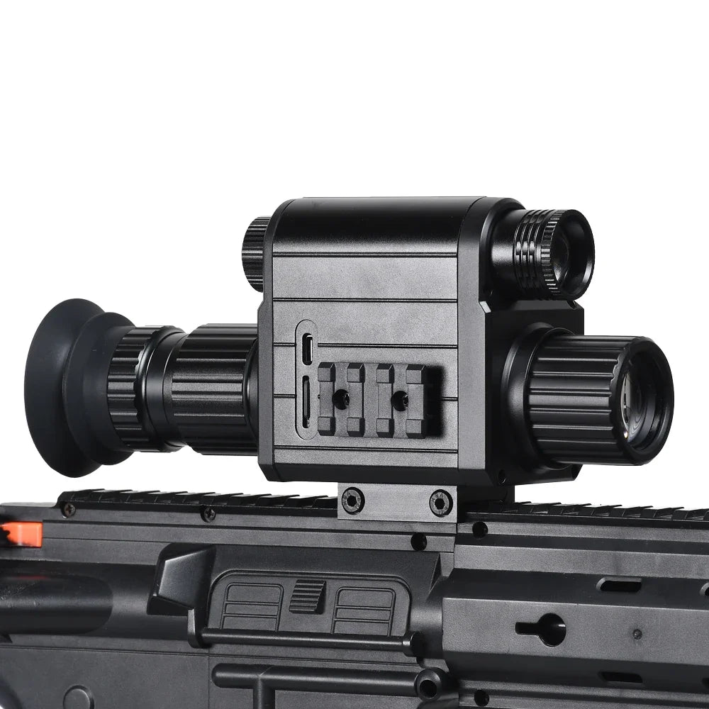Digital Night Vision Monocular HD 1080P Infrared Night Vision Scope1X-4X Hunting Riflescope with Camera 940nm IR