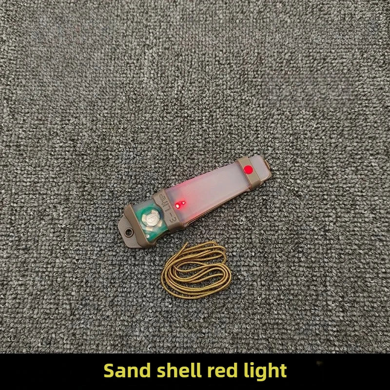 Tactical FMA Helmet Light Blue Green Red IR Strobe Waterproof Outdoor Survival Safety Signal Flash LAMP